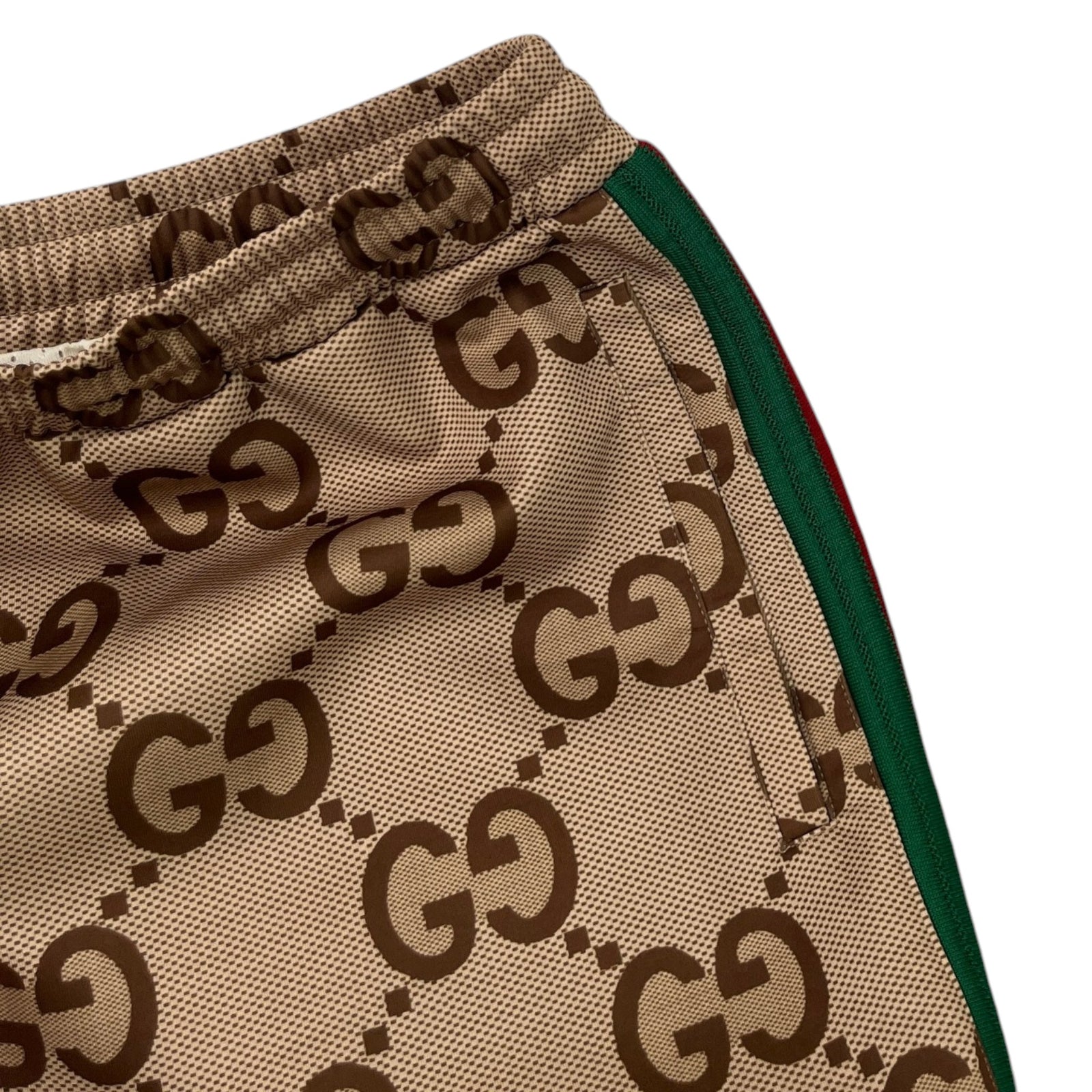 Men's GG Supreme Web Joggers Brown Size XXXL / W40 - Photo 7