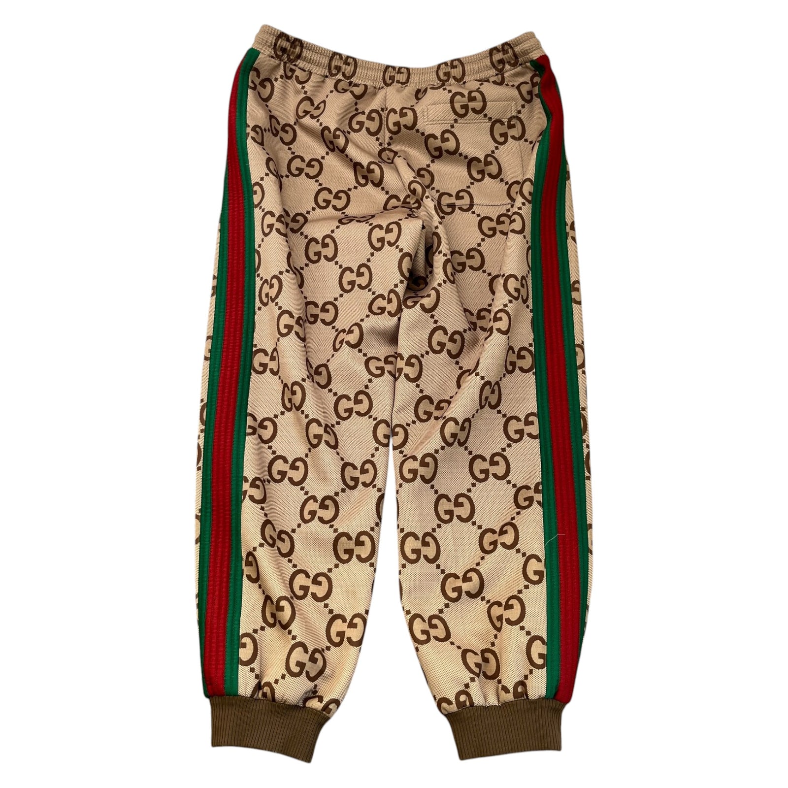 Men's GG Supreme Web Joggers Brown Size XXXL / W40 - Photo 2
