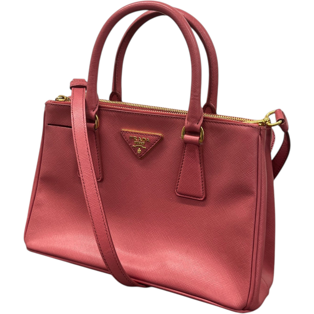 Women's Galleria Small Saffiano Handbag Pink - Photo 3