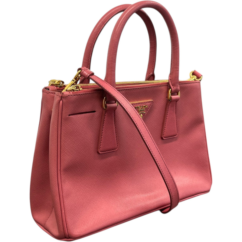 Women's Galleria Small Saffiano Handbag Pink