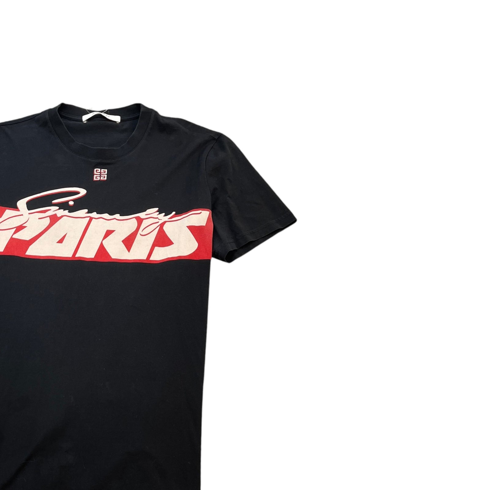 Men's Logo Print T-Shirt Black Size M - Photo 3