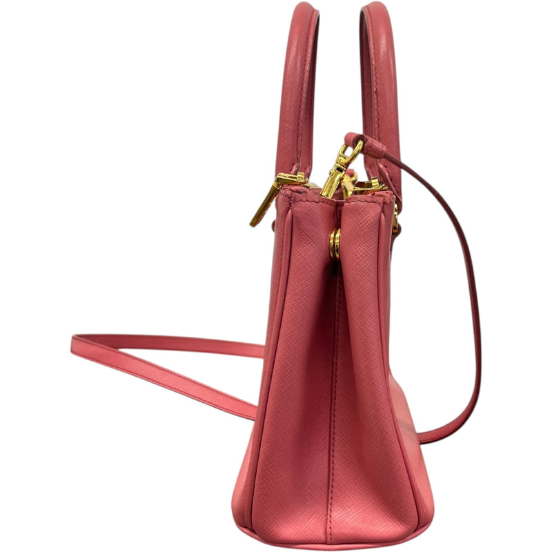 Women's Galleria Small Saffiano Handbag Pink