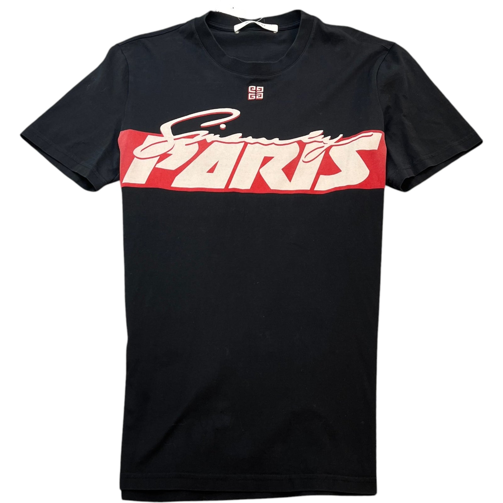Men's Logo Print T-Shirt Black Size M - Photo 1