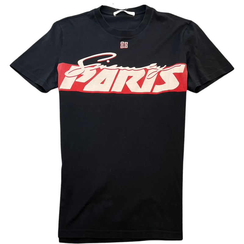 Men's Logo Print T-Shirt Black Size M
