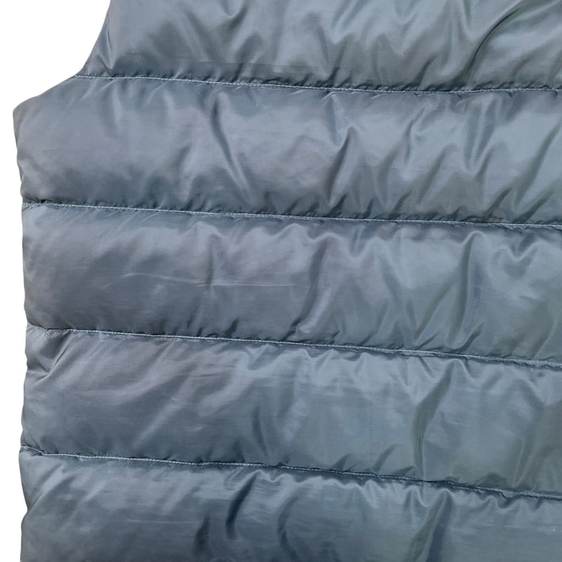 Men's Plaque Logo Quilted Gilet Navy Size 3XL