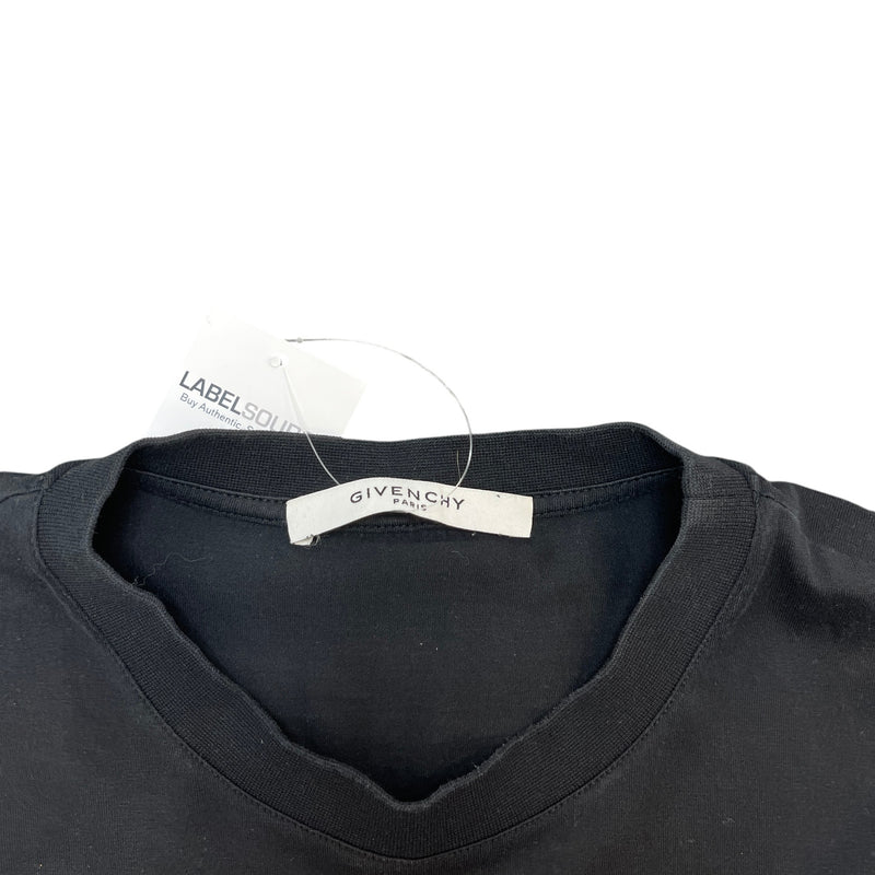 Men's Logo Print T-Shirt Black Size M