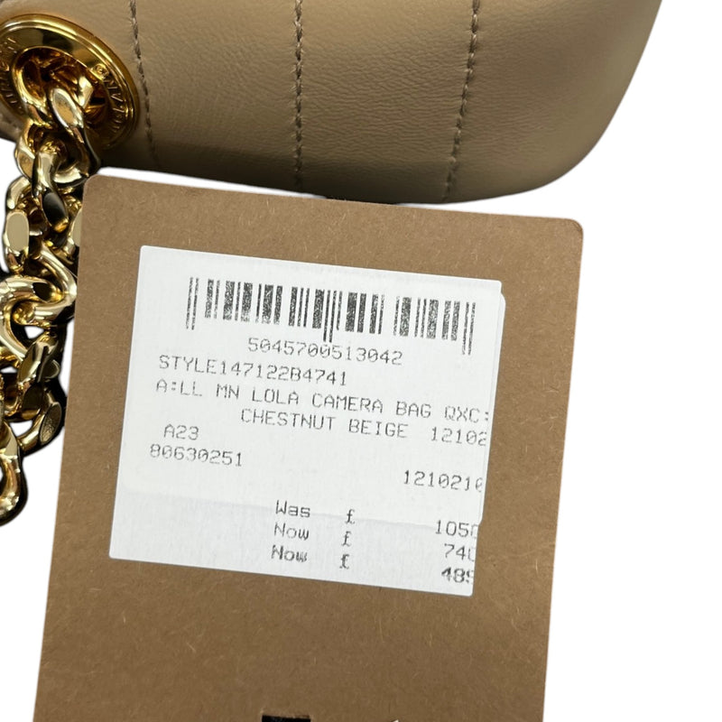 Burberry Women's Lola Camera Bag Beige