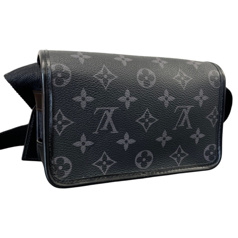 Men's Monogram Eclipse Bosphore Wearable Wallet Messenger Bag Black