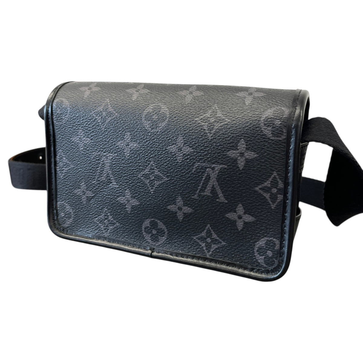 Men's Monogram Eclipse Bosphore Wearable Wallet Messenger Bag Black - Photo 9
