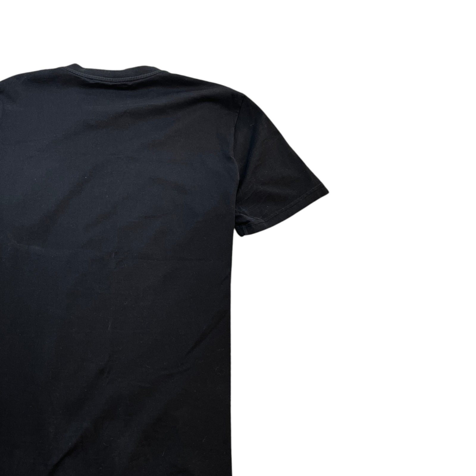 Men's Logo Print T-Shirt Black Size M - Photo 4