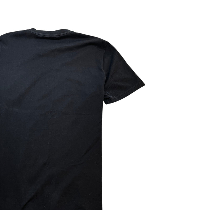 Men's Logo Print T-Shirt Black Size M
