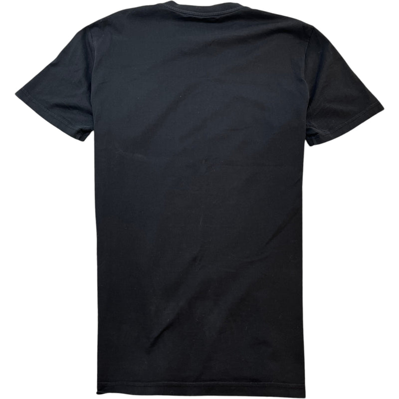 Men's Logo Print T-Shirt Black Size M