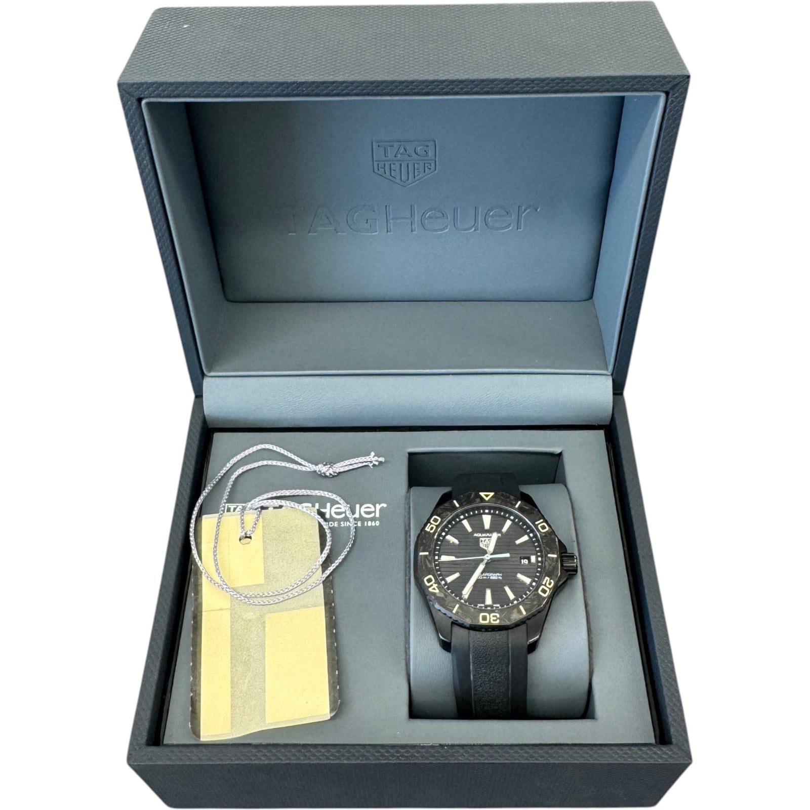 Men's Aquaracer Professional 200 Solargraph 40MM Watch Black - Photo 2