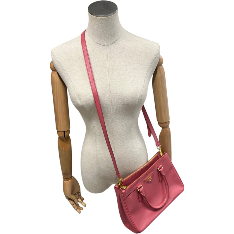 Women's Galleria Small Saffiano Handbag Pink