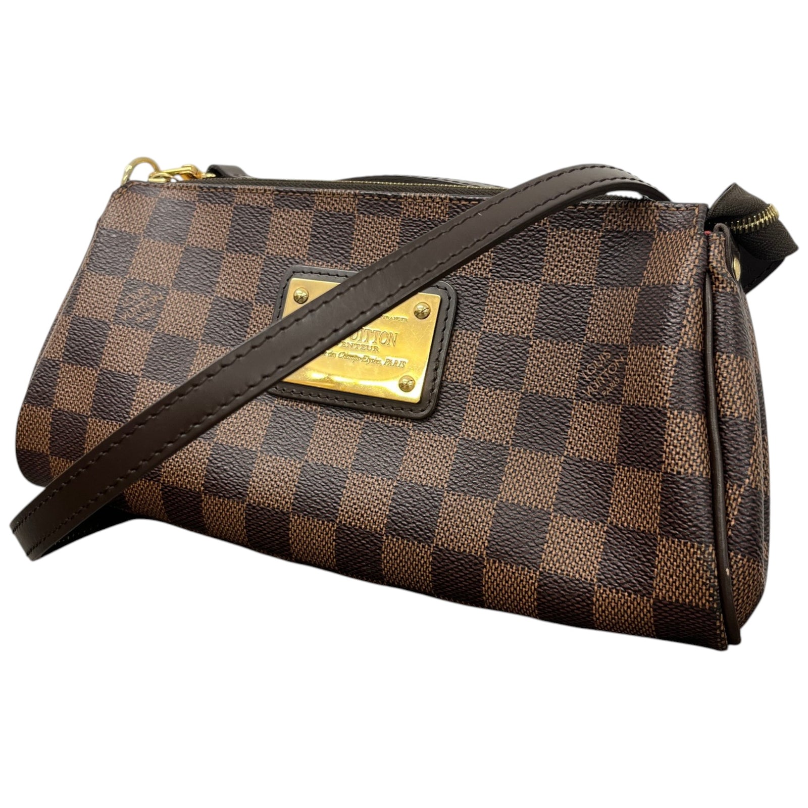 Women's Damier Ebene Eva Bag Brown - Photo 5