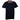 Men's Logo Stripe Polo Shirt Black Size S