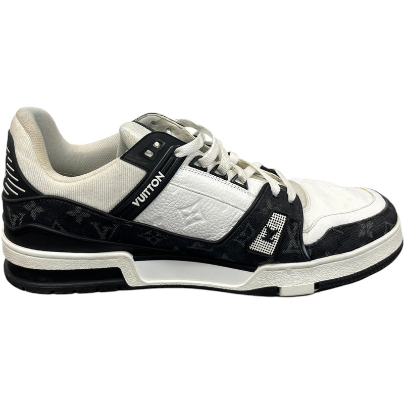 Men's LV Denim Low Trainers Black Size UK 11 / EU 45