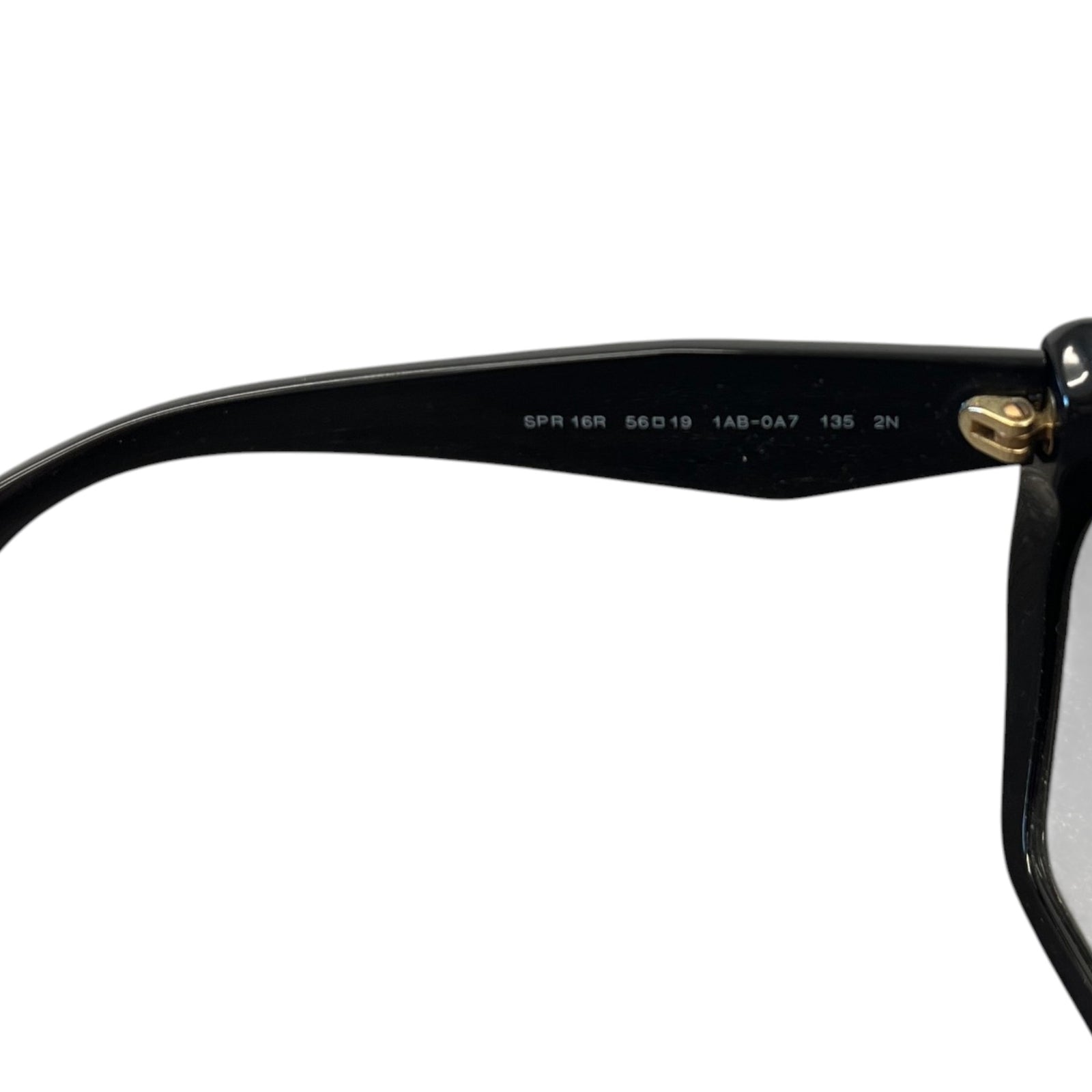 Women's Pr 16Ws Irregular Sunglasses Black - Photo 7