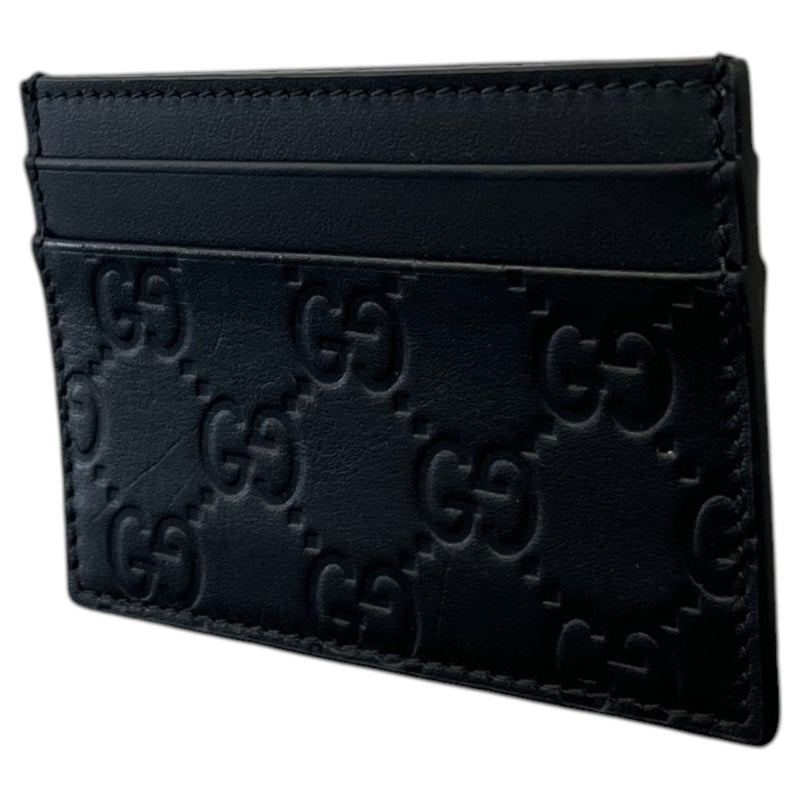 Men's GG Emblem Card Holder Black