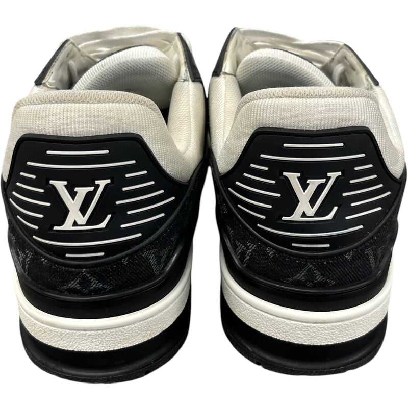 Men's LV Denim Low Trainers Black Size UK 11 / EU 45