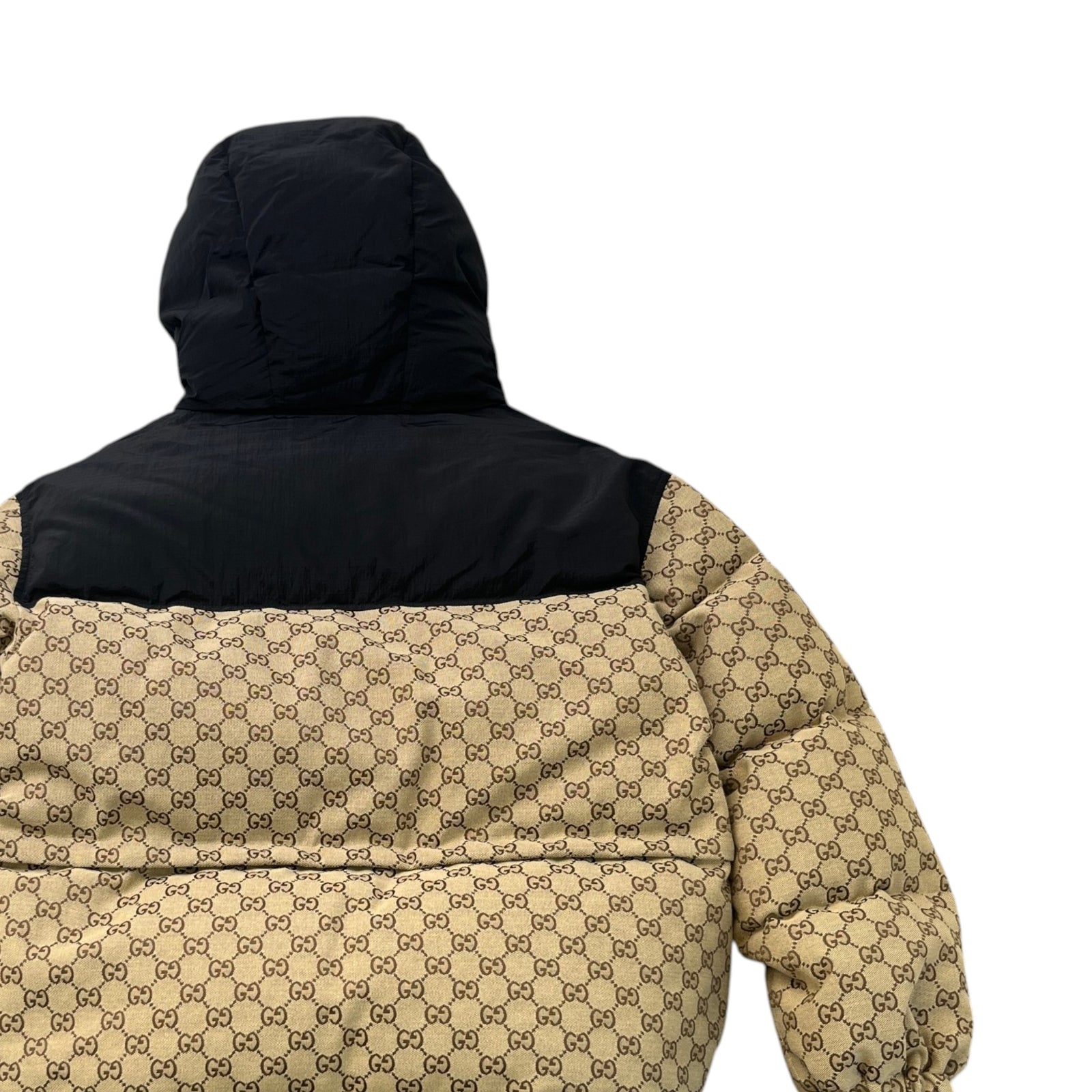 Men's Gg Supreme Down Jacket Beige Size IT 44 / XS - Photo 4
