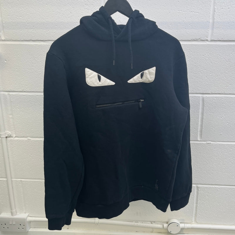 Men's Monster Eye Hoodie Black Size IT 54 / UK XXL
