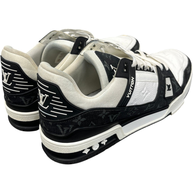 Men's LV Denim Low Trainers Black Size UK 11 / EU 45