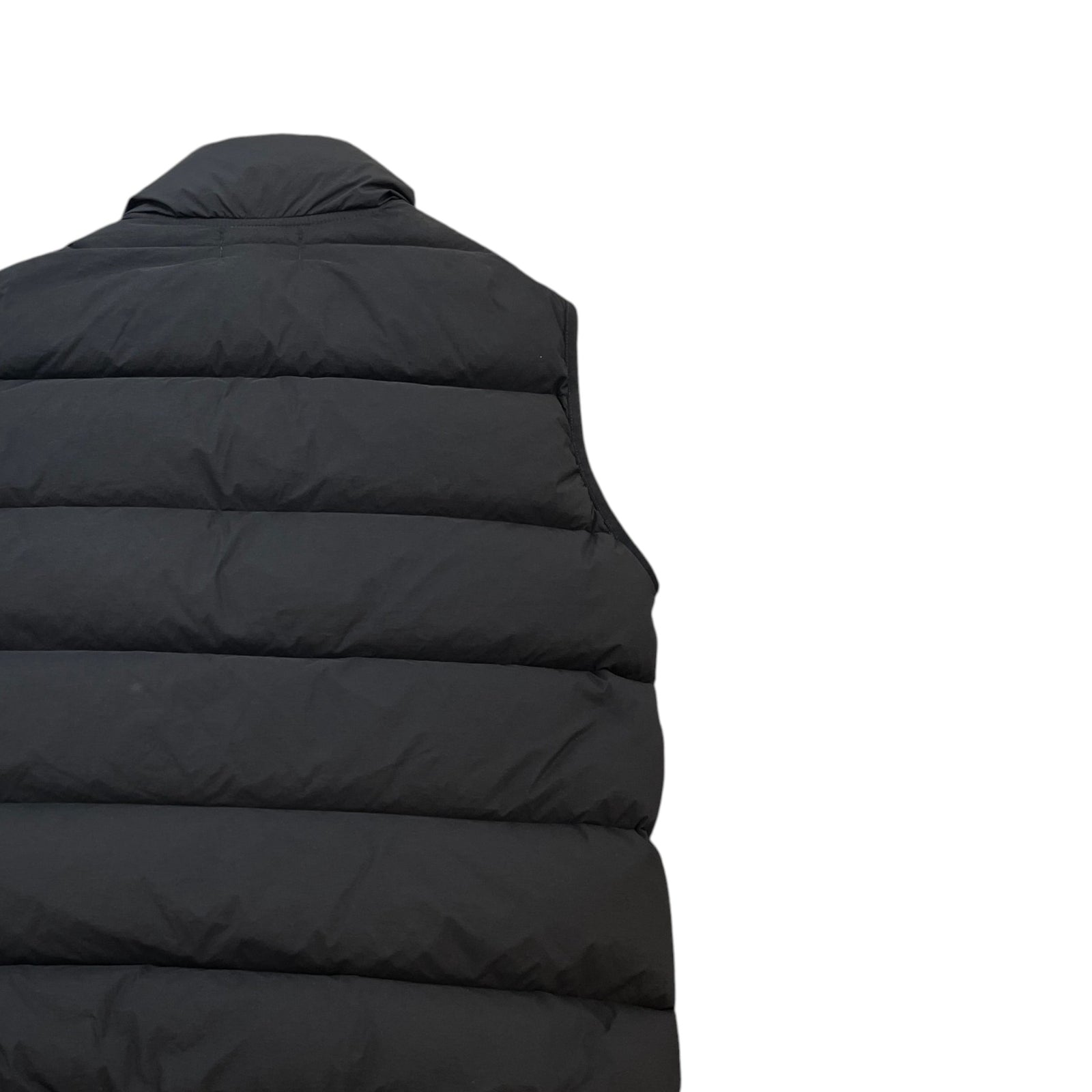 Men's Applique Logo Gilet Black Size M - Photo 4