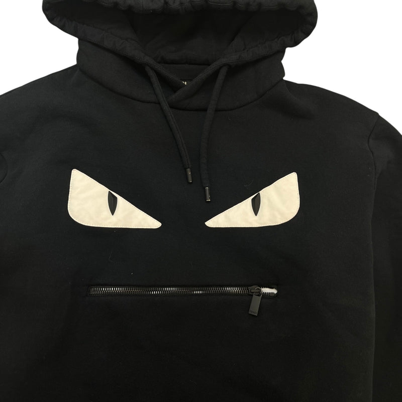 Men's Monster Eye Hoodie Black Size IT 54 / UK XXL
