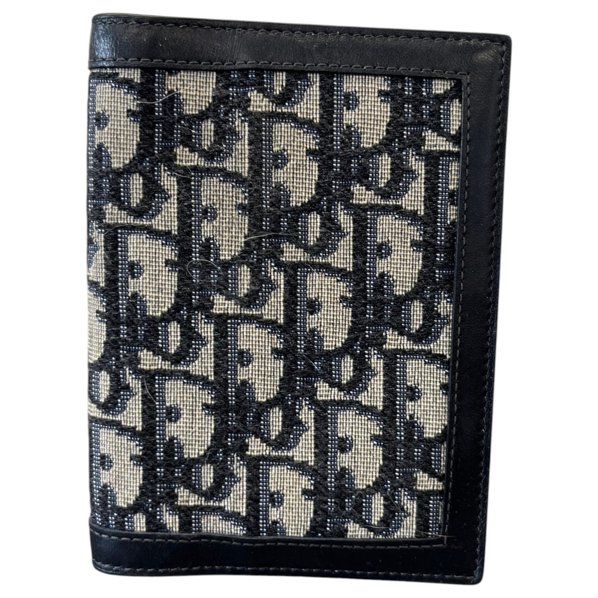 Men's Oblique Passport Holder Black - Photo 1
