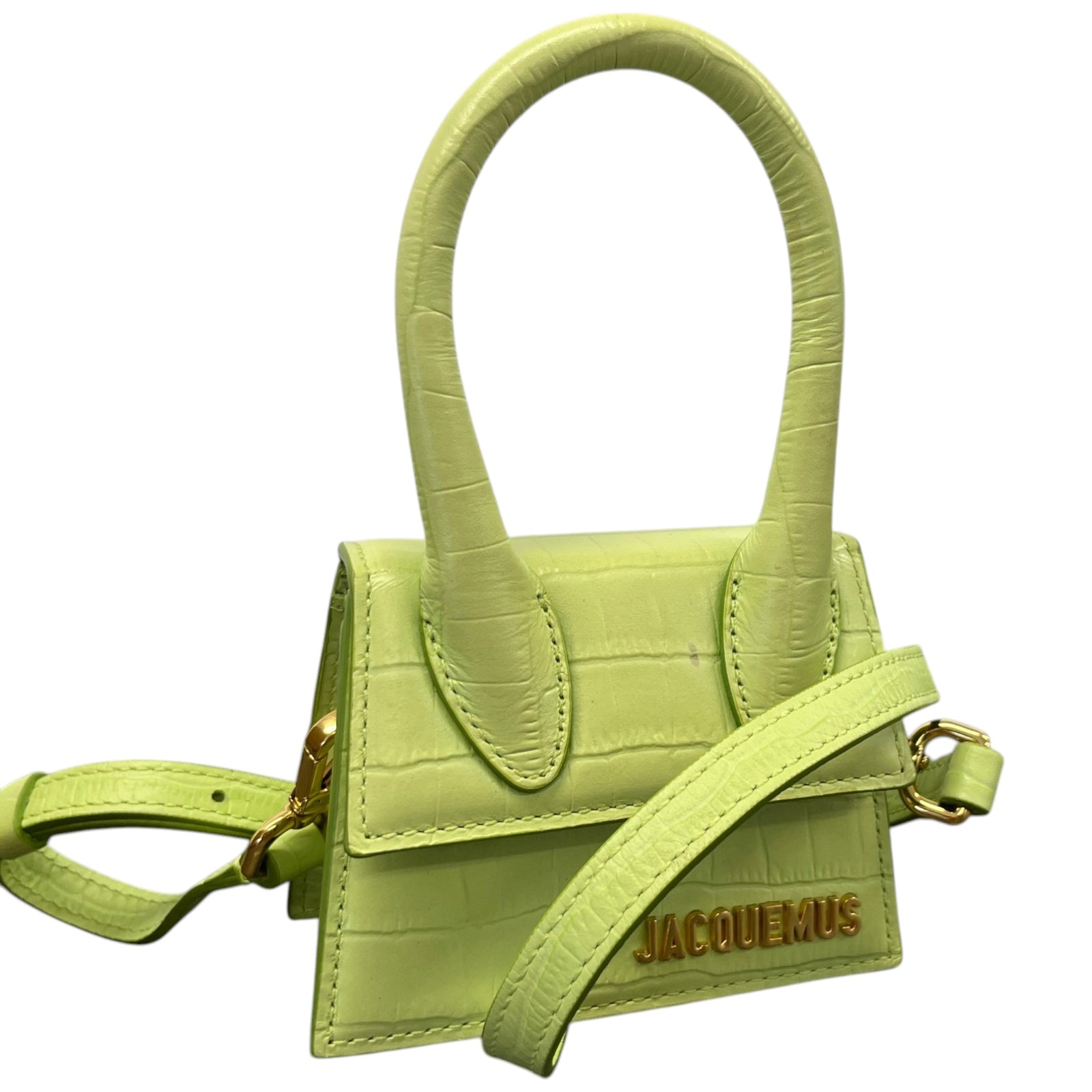 Women's Mini Croc Le Chiquito Bag Green - Photo 4