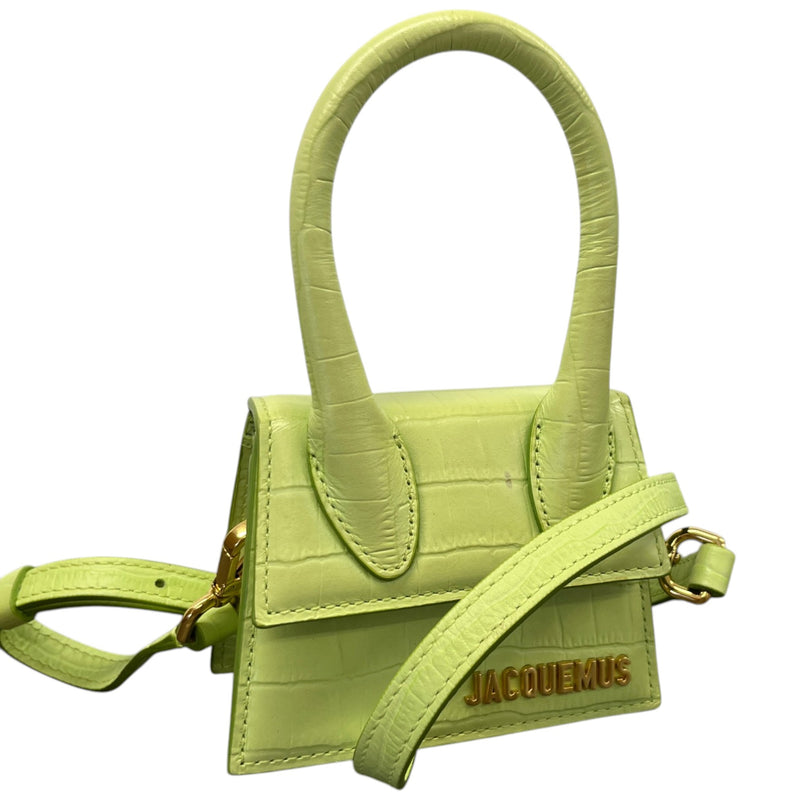 Women's Mini Croc Le Chiquito Bag Green