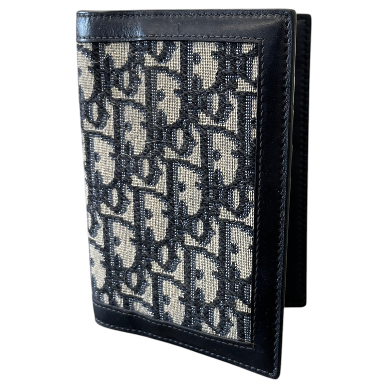 Men's Oblique Passport Holder Black