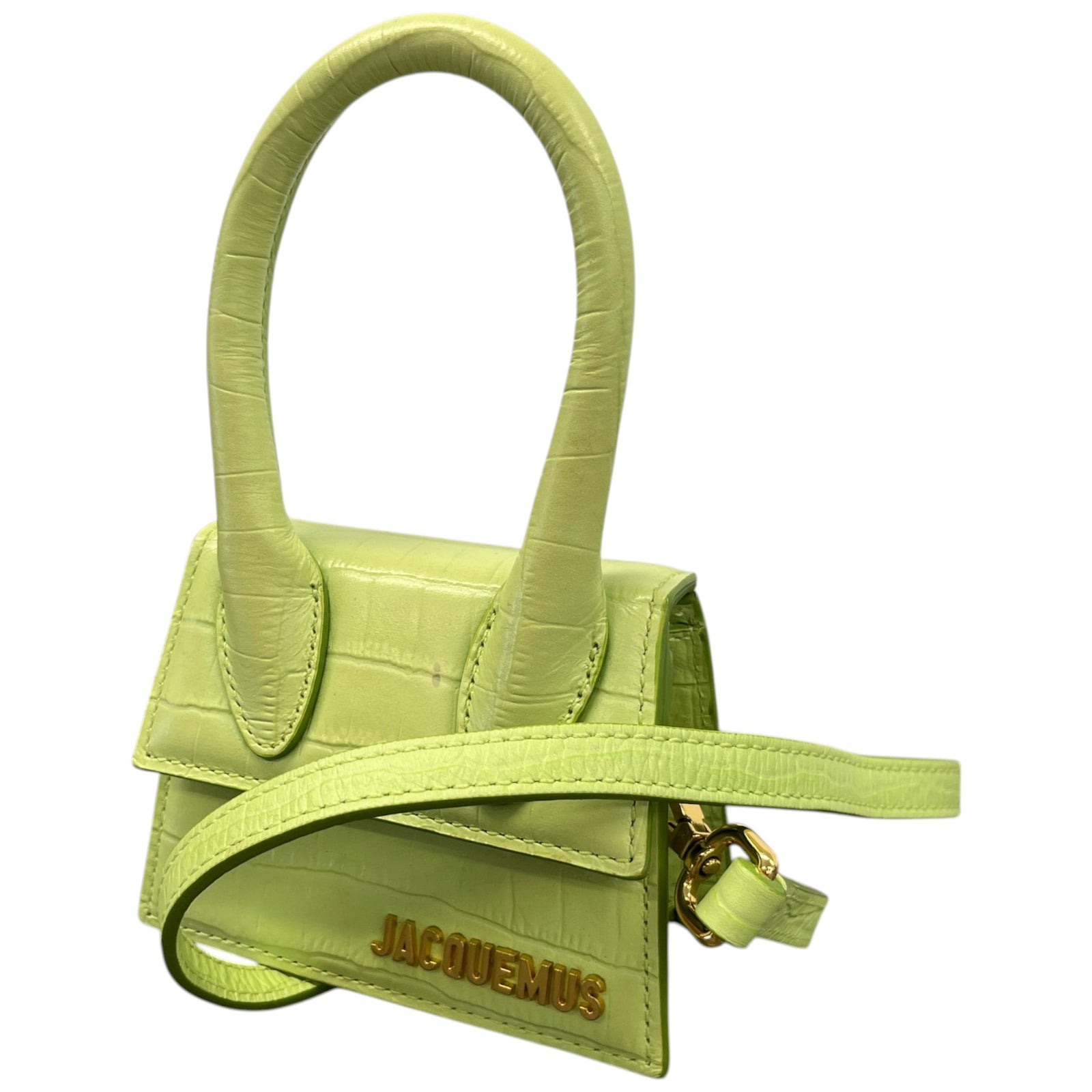 Women's Mini Croc Le Chiquito Bag Green - Photo 5