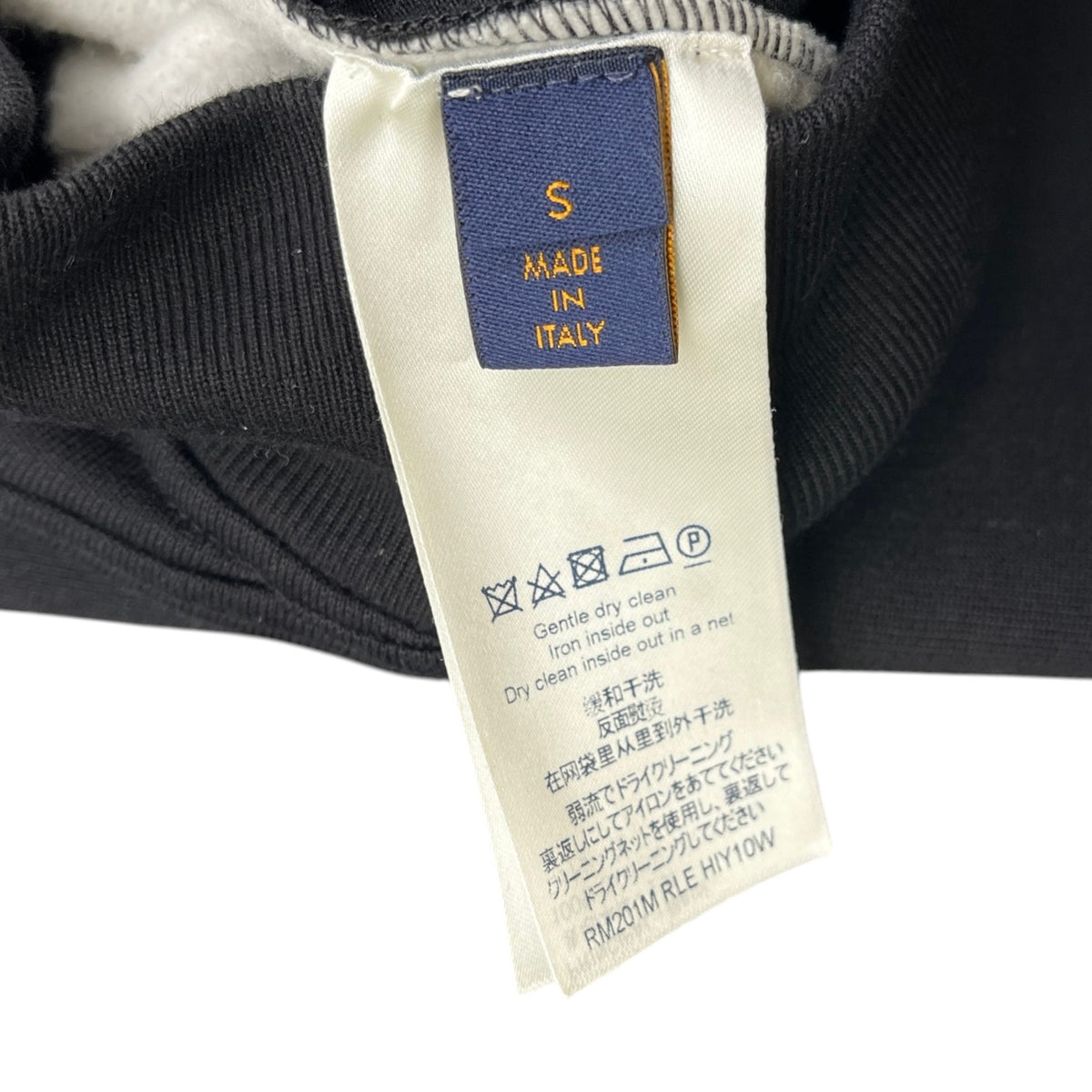 Men's Circle Monogram Hoodie White Size S - Photo 6