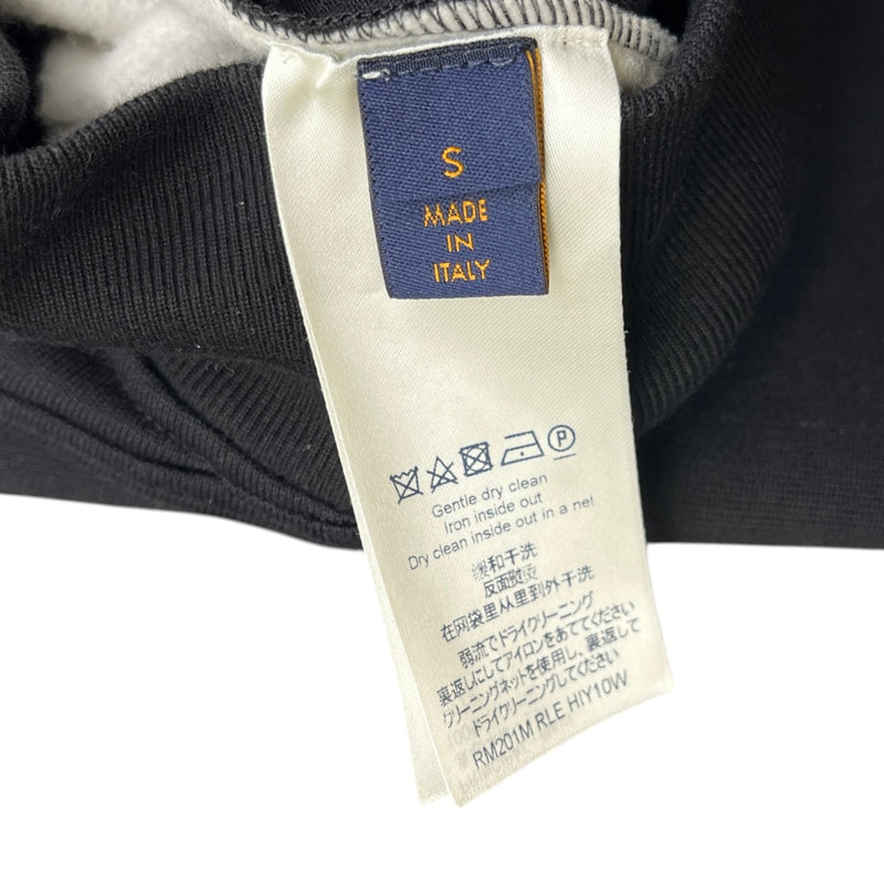 Men's Circle Monogram Hoodie White Size S