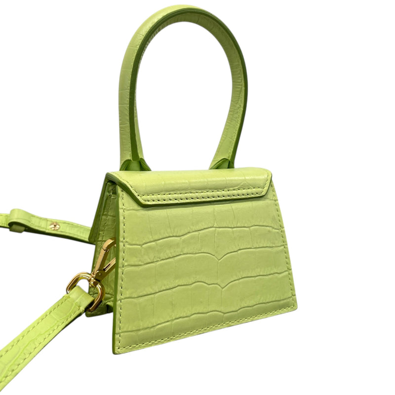 Women's Mini Croc Le Chiquito Bag Green