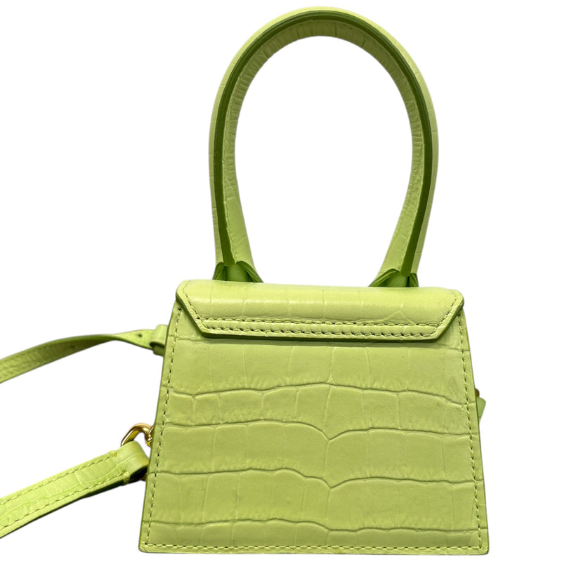 Women's Mini Croc Le Chiquito Bag Green
