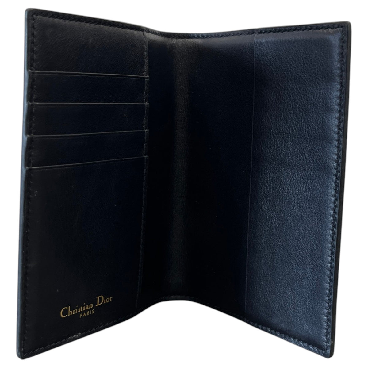 Men's Oblique Passport Holder Black - Photo 7
