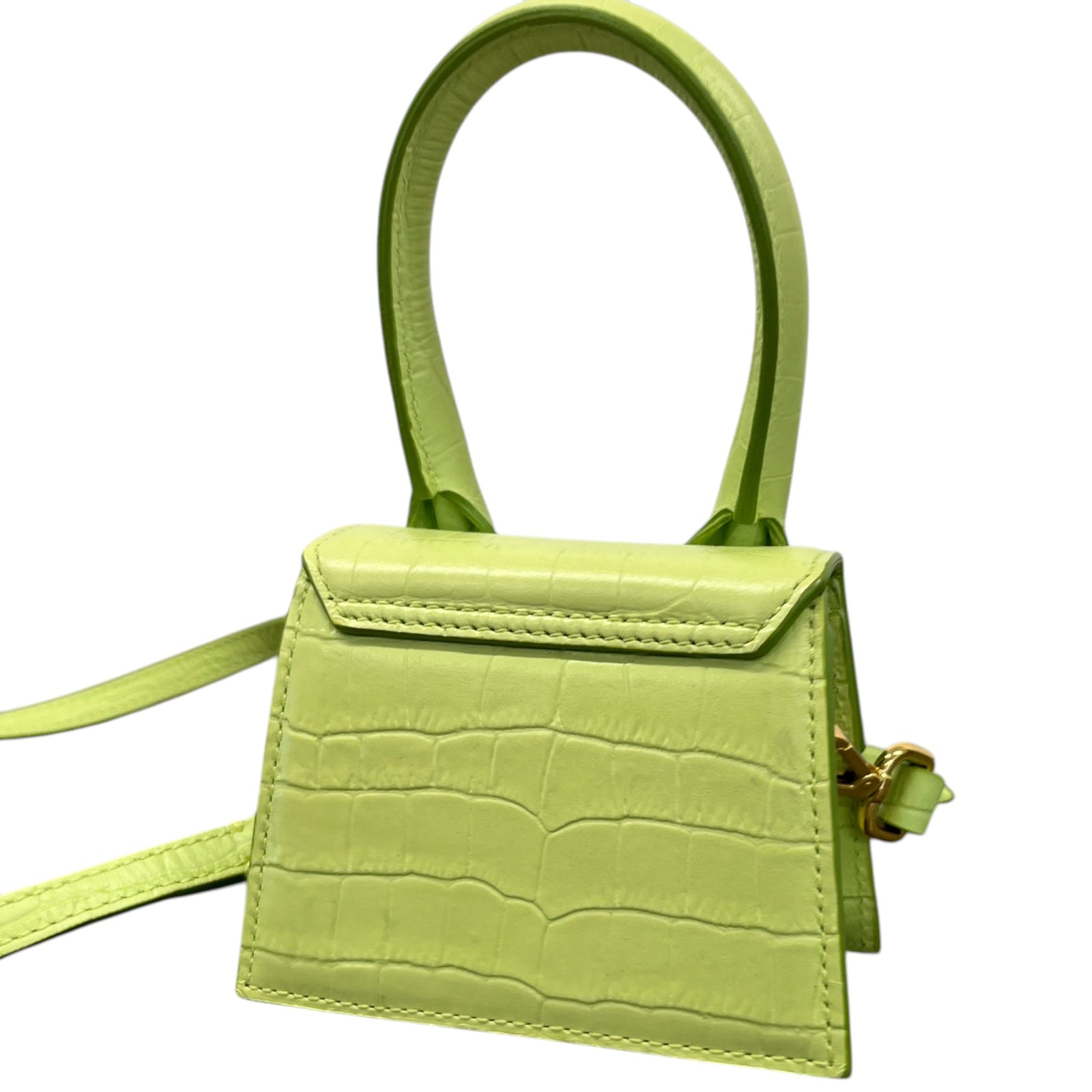 Women's Mini Croc Le Chiquito Bag Green - Photo 9