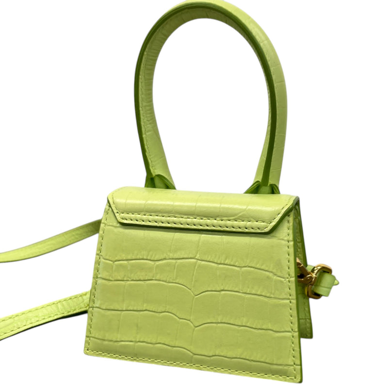 Women's Mini Croc Le Chiquito Bag Green
