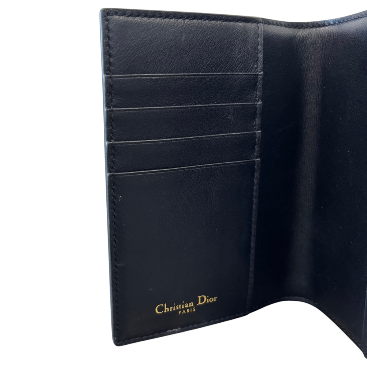 Men's Oblique Passport Holder Black - Photo 8