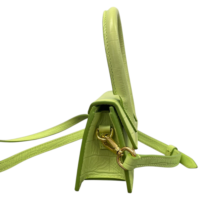 Women's Mini Croc Le Chiquito Bag Green