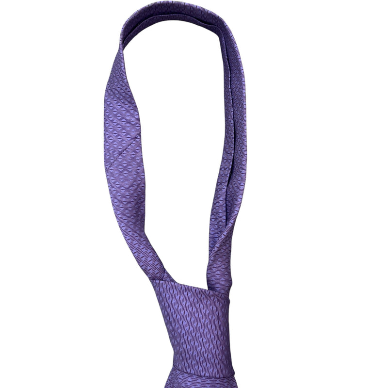 Men's Printed Tie Purple
