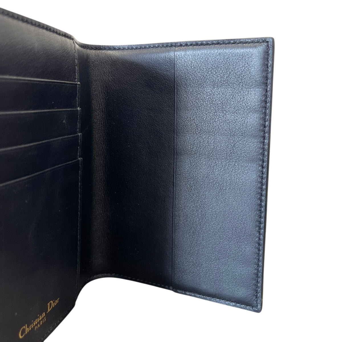 Men's Oblique Passport Holder Black - Photo 9