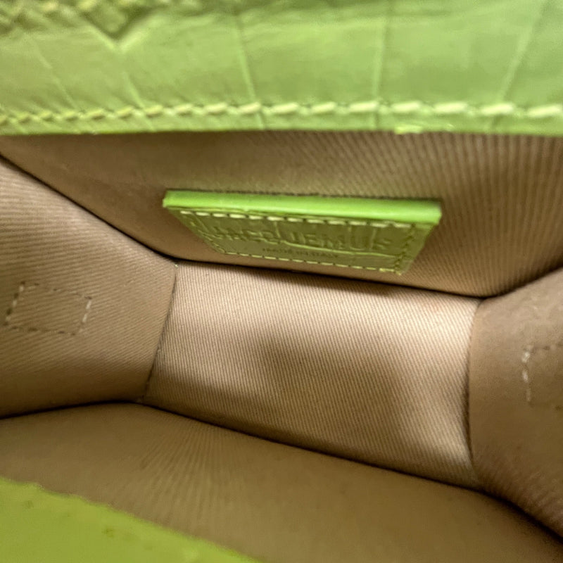 Women's Mini Croc Le Chiquito Bag Green