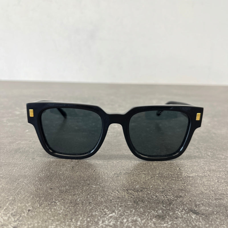 Men's LV Escape Square Sunglasses Black