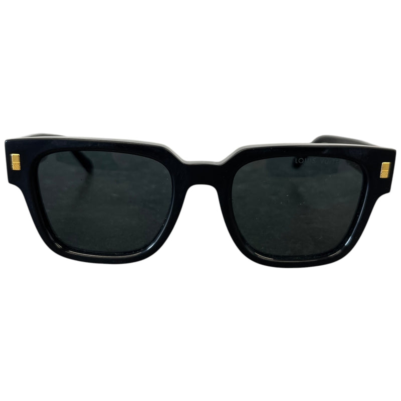 Men's LV Escape Square Sunglasses Black