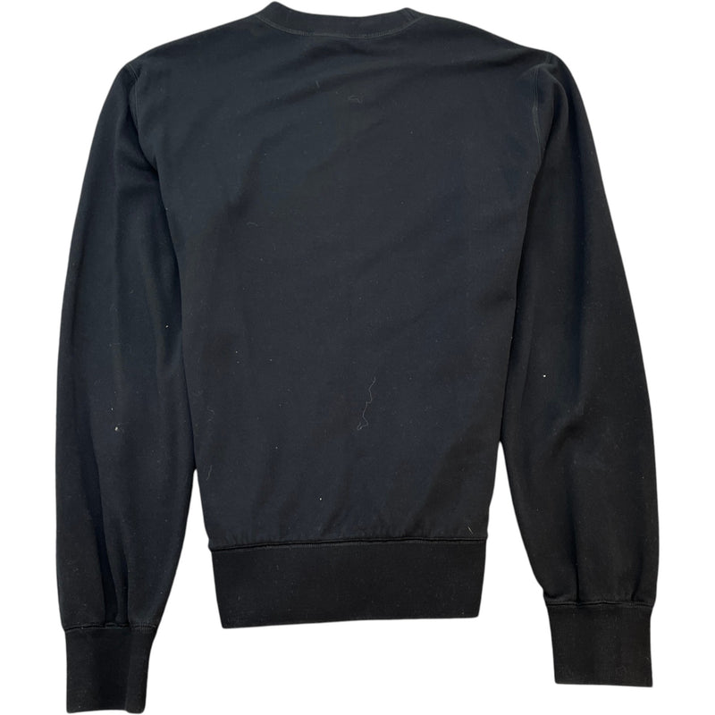 Men's Logo Print Sweatshirt Black Size IT 48 / UK M