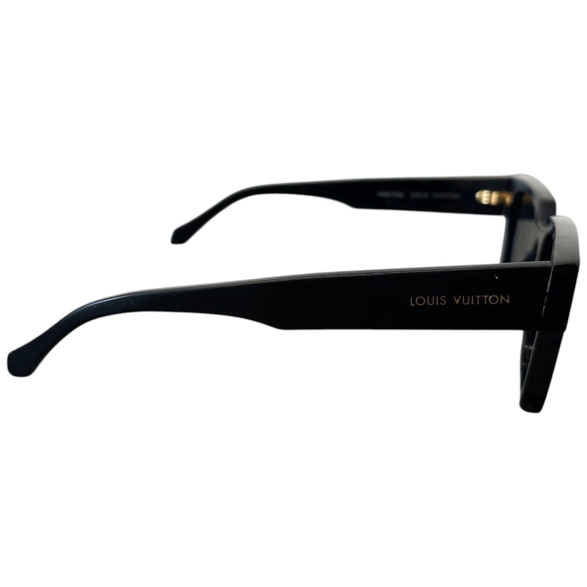Men's LV Escape Square Sunglasses Black - Photo 5